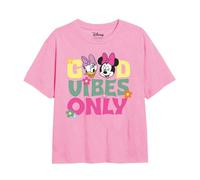 Disney - "Good Vibes Only" T-Shirt für Mädchen (Hellrosa) 7-8A / 122-128cm