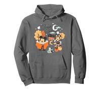 Disney Halloween Mickey & Minnie Sweet and Spooky Cute Fall Pullover Hoodie