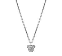 Disney Mickey Maus Halskette Edelstahl mit Zirkonia für Kinder und Mädchen, Schmuck