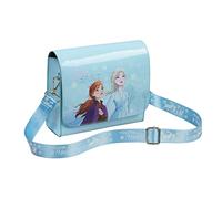 Disney Handtasche Stitch Tasche Umhängetasche Kinder Mädchen Schultertasche Kinder Offizieller Fanartikel Frozen Eiskönigin Lilo und Stitch Geschenke (Hellblau Frozen)