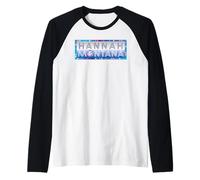 Disney Hannah Montana Disco Lights Billboard Logo Raglan