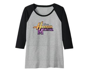 Disney Hannah Montana Logo T-Shirt Raglan