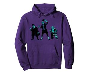 Disney Haunted Mansion Movie Hitchhiking Ghosts Trio Pullover Hoodie, Unisex für Erwachsene, Violett, XXL