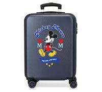 Disney Have a Good Day Mickey Kabinenkoffer Blau 37x55x20 cms Hartschalen ABS Kombinationsschloss 34L 2,6Kgs 4 Doppelräder Handgepäck