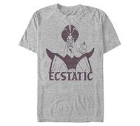 Disney Herren Aladdin Ecstatic Jafar T-shirt, Athletisch Heather, S
