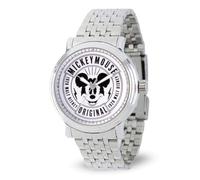 Disney Herren Analog Japanisches Quarzwerk Uhr mit Edelstahl Armband NEWDS000694
