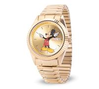 Disney Herren Analog Japanisches Quarzwerk Uhr mit Metall Armband WDS001210