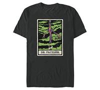 Disney Herren Bösewichte das Dr T-shirt, Schwarz, XXL