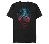 Disney Herren Bösewichte Hades T-shirt, Schwarz, M