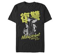 Disney Herren Bösewichte Rise Of Vengeance Kanji T-shirt, Schwarz, XL