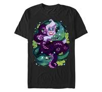 Disney Herren Bösewichte Starry Seas T-shirt, Schwarz, XXL