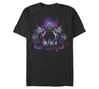 Disney Herren Bösewichte Ursula Rock T-shirt, Schwarz, XXL