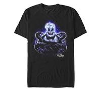 Disney Herren Bösewichte Ursula T-shirt, Schwarz, L