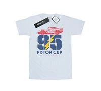 Disney Herren Cars Piston Cup 95 T-Shirt (Weiß) S