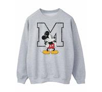 Disney Herren Mickey Mouse Classic M Sweatshirt XXX-Large Sport Grey