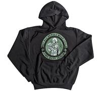 Disney Herren Sweater mit Kapuze The Mandalorian Wear Beskar Schwarz