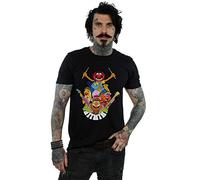 Disney Herren The Muppets Dr Teeth and The Electric Mayhem T-Shirt Schwarz X-Large
