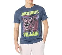 Disney Herren Villains Devious Facilier T-shirt, Heather Navy, L