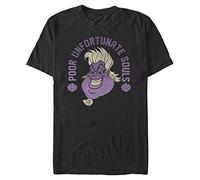 Disney Herren Villains Seehexe T-shirt, Schwarz, XXL