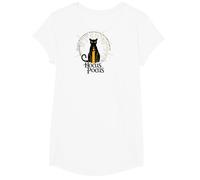 Disney Hocus Pocus Binx with Black Flame Candle Full Moon T-Shirt