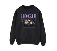 Disney - "Hocus Pocus Hallows Eve" Sweatshirt für Damen (Schwarz) S
