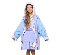 Disney Home Frozen- Übergroße Hoodie Sweatshirt Decke mit Kapuze für Junge Kinder- Spiderman Oversized Sherpa Fleece Kapuzenpullover- 60x80 cm