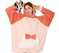 Disney Hoodie Damen Oversized Stitch Hoodie Übergroßer Flauschiger Kapuzenpullover - Lilo und Stitch Design Hoody Damen Oversize Pullover (Minnie Mouse)