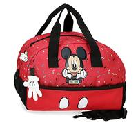 Disney It´s a Mickey Thing Reisetasche, Rot, 24 x 40 x 18 cm, Polyester, 18 l