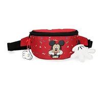 Disney It's a Mickey Thing Hüfttasche, Polyester, Rot, 27 x 11 x 6,5 cm
