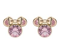 DISNEY Jewelry Kinderohrring 375er Gelbgold rosa Damen