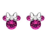 DISNEY Jewelry Kinderohrring 925er Silber fuchsia Damen