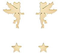 DISNEY Jewelry Kinderohrring Edelstahl gold Damen