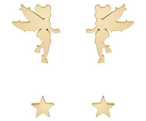 DISNEY Jewelry Kinderohrring Edelstahl gold Damen