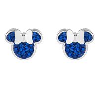 DISNEY Jewelry Ohrstecker Edelstahl blau, silber Damen
