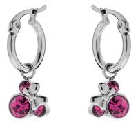 DISNEY Jewelry Ohrstecker Edelstahl pink, silber Damen