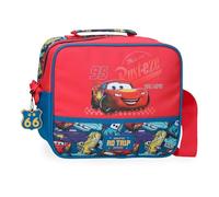 Disney Joumma Bags, Cars RD Trip, Federmäppchen für die Schule, Kulturbeutel für Kinder, aus Polyester., rot, Kulturbeutel