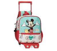 Disney Joumma Bags, Disney Mickey Best Friends Together, Schulrucksack, Kindergartenrucksack, aus Polyester, mit Tragegriff Oben, Breiten und verstellbaren Schulterriemen, Mehreren Taschen