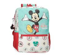 Disney Joumma Bags, Disney Mickey Best Friends Together, Schulrucksack, Kindergartenrucksack, aus Polyester, mit Tragegriff Oben, Breiten und verstellbaren Schulterriemen, Mehreren Taschen