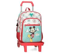Disney Joumma Bags, Disney Mickey Best Friends Together, Schulrucksack, Kindergartenrucksack, aus Polyester, mit Tragegriff Oben, Breiten und verstellbaren Schulterriemen, Mehreren Taschen