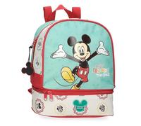 Joumma Bags, Disney Mickey Best Friends Together, Schulrucksack, Kindergartenrucksack, aus Polyester, mit Tragegriff Oben, Breiten und verstellbaren Schulterriemen, Mehreren Taschen.
