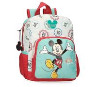 Joumma Bags, Disney Mickey Best Friends Together, Schulrucksack, Kindergartenrucksack, aus Polyester, mit Tragegriff Oben, Breiten und verstellbaren Schulterriemen, Mehreren Taschen.