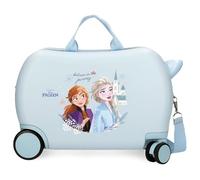 Joumma Disney Frozen Believe in The Journey Kinderkoffer, Blau, 45 x 31 x 20 cm, starr, ABS, 24,6 l, 1,8 kg, 2 Räder, blau, kinderkoffer