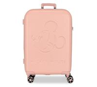 Disney Joumma Bags Good Trip Kabinenkoffer, Kinderkoffer, Harter ABS-Kunststoff, seitlicher Kombinationsverschluss, 28,4 l, 2 kg, 4 Doppelräder, Handgepäck, Nude, Talla única, Mittelgroßer Koffer