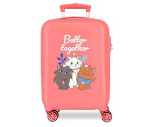 Disney Joumma Bags Klassischer Kinderkoffer mit 4 Rädern, aus ABS, einem Starren und leichten Material., Aristocats Coral, Talla única, Koffer 50