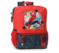 Disney Joumma Bags, Marvel Spiderman Urban, Schulrucksack, Kinderrucksack, Polyester, breite und verstellbare Schultergurte, Aufhängegriff., rot, 13.68 liters, Rucksack 40