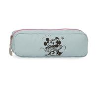 Joumma Disney Kisses M&M Federmäppchen, Blau, 22 x 7 x 3 cm, Polyester, blau, Etui
