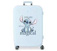 Disney Joumma Bags Stitch You Are Magical Kabinenkoffer-Set, aus ABS, einem robusten und leichten Material, seitlicher Kombinationsverschluss, Are Magical, Mittelgroßer Koffer