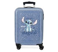 Disney Joumma Bags Stitch You Are Magical Kabinenkoffer-Set, aus ABS, einem robusten und leichten Material, seitlicher Kombinationsverschluss, Magisch, Koffer