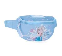 Joumma Disney Frozen Magic Ice Gürteltasche, klein, Blau, 27 x 11 x 6,5 cm, Polyester von Joumma Bags, blau, Kleine Gürteltasche
