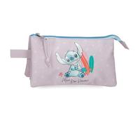Disney Joumma from Hawaii Dreifaches Federmäppchen Rosa 22x12x5 cm Polyester